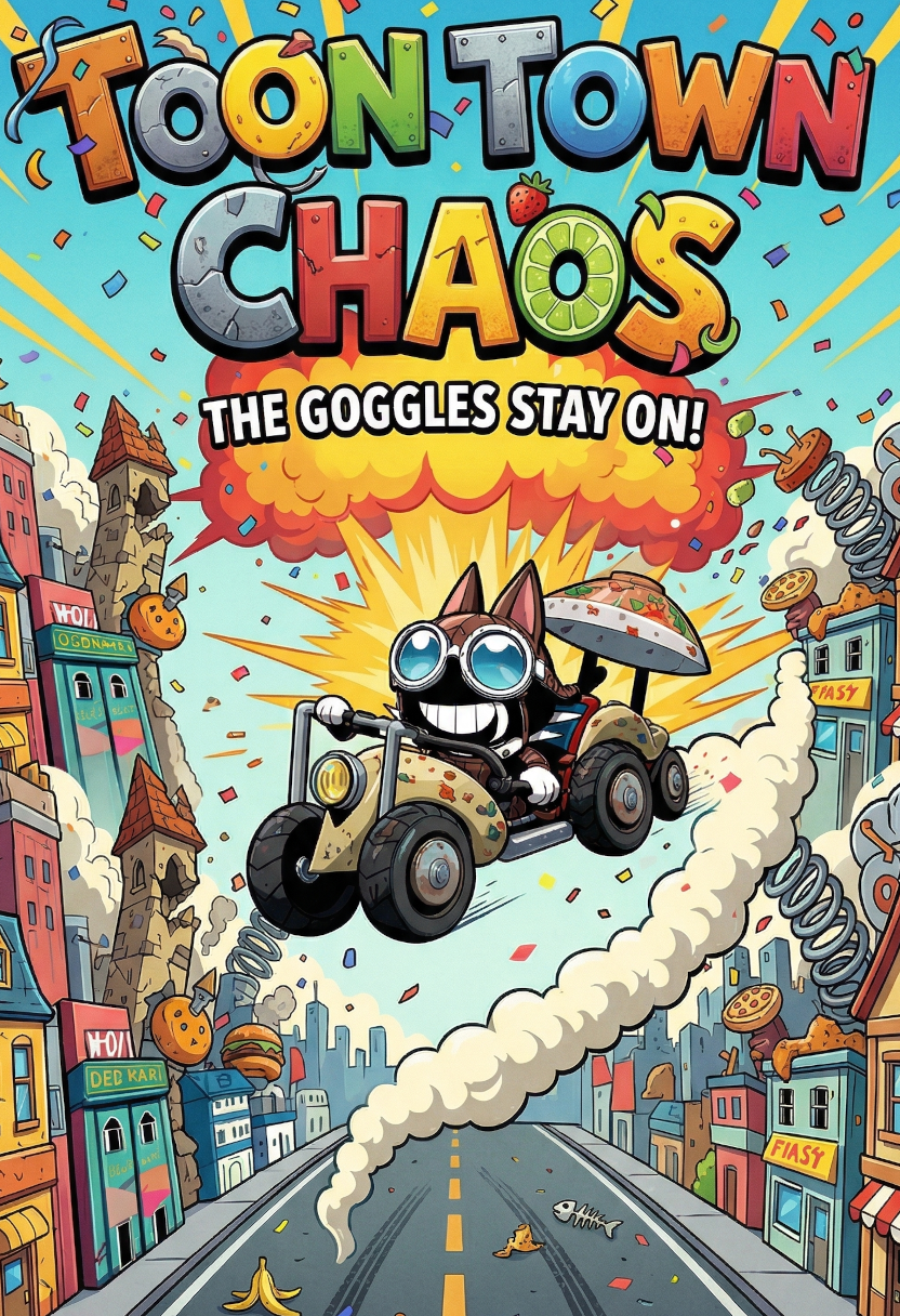 Toon Town Chaos Poster